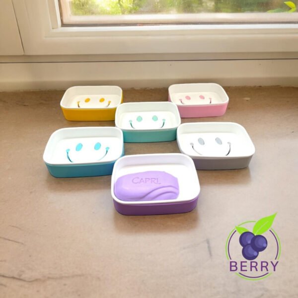 Smiley soap dish