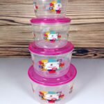Round Boxes 4 Pieces Set
