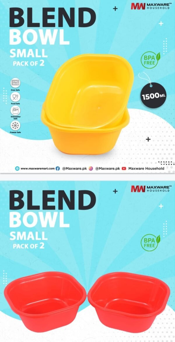 Bowl 1500ml (2pcs)