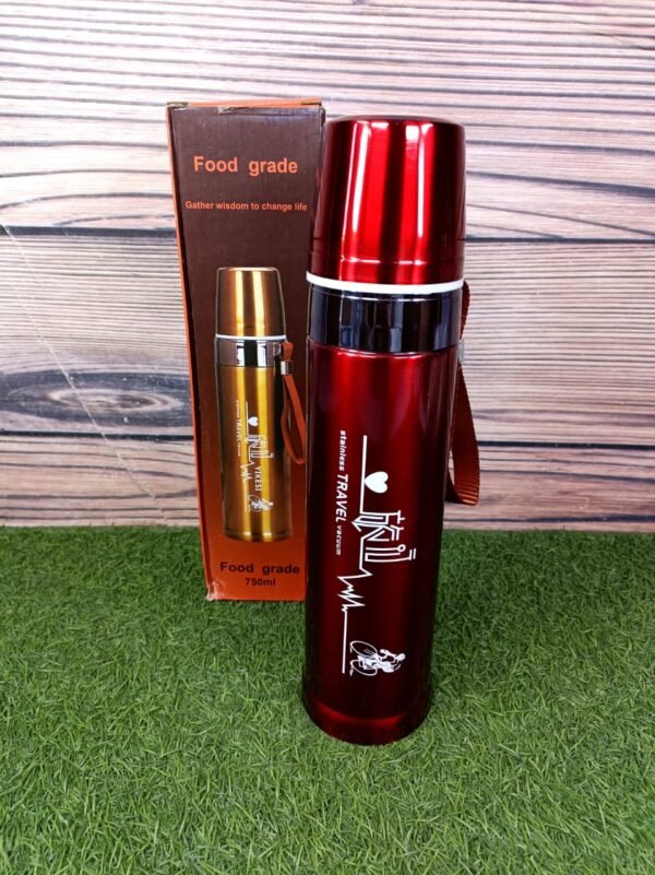 Steel vacuum bottle 750ml
