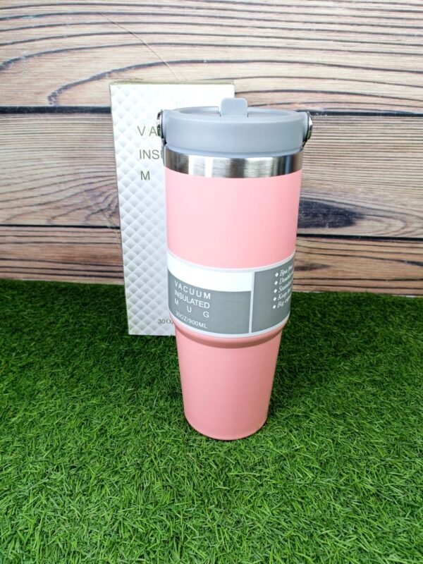 Stainless steel hot and cool sipper mug (890ml)