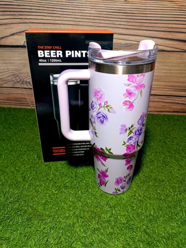 1200ml steel tumbler (printed)