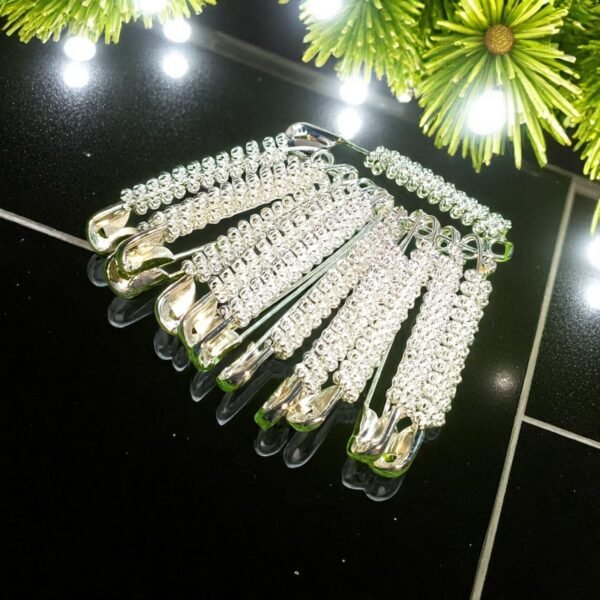 Fancy safety pins (5 pcs)