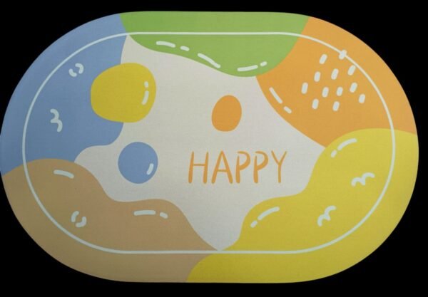 Water absorbing non silip floor mat