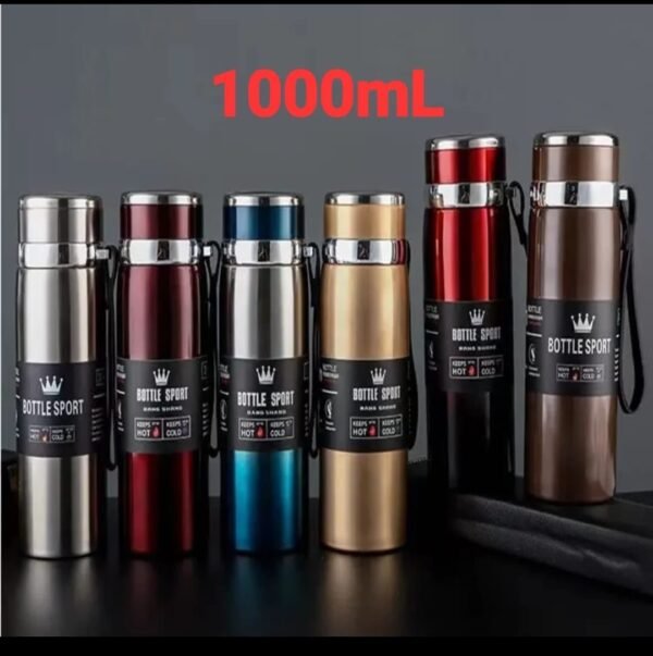 Steel water bottle 1000ml (316 grade)
