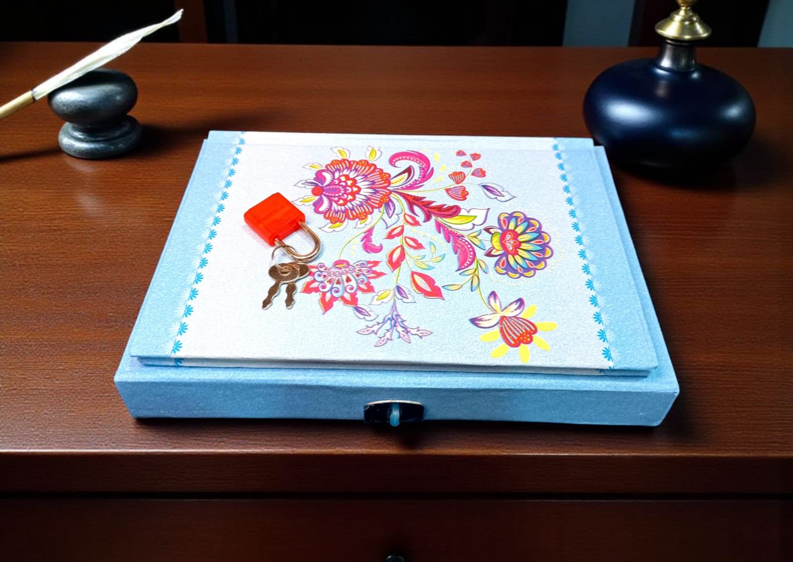 Lock box diary