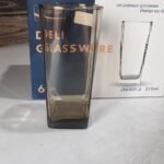Brown glass (6pcs)