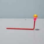 Straw blowing ball (5pcs)