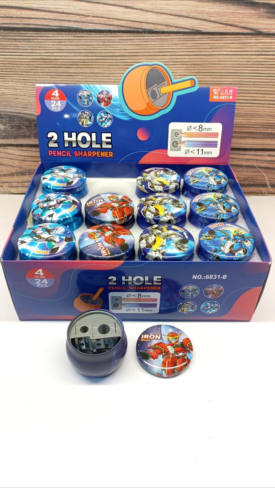 2 hole sharpener (imported)