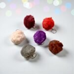 Pompom keychain (2pcs)