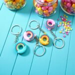 Doughnut Keychain (4pcs)