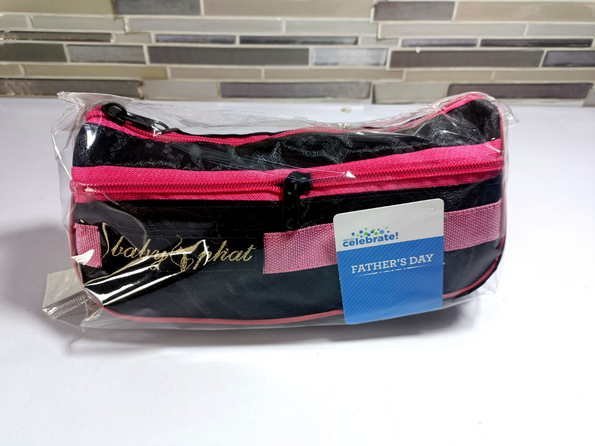 Double zipper pencil pouch