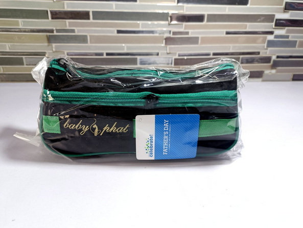 Double zipper pencil pouch