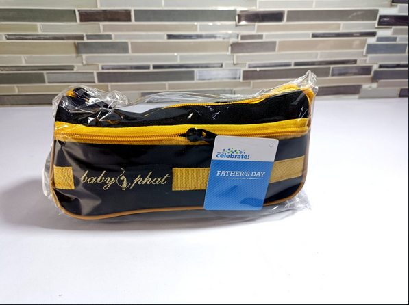 Double zipper pencil pouch