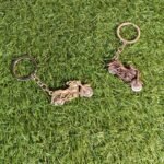 Metal bike Keychain