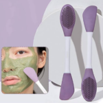 Silicone face mask brush