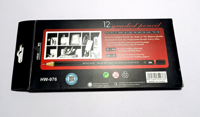 Sketch pencils set (12 pieces)