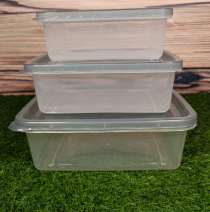 3 pieces square box set