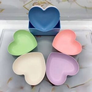 Heart plates set 11pcs