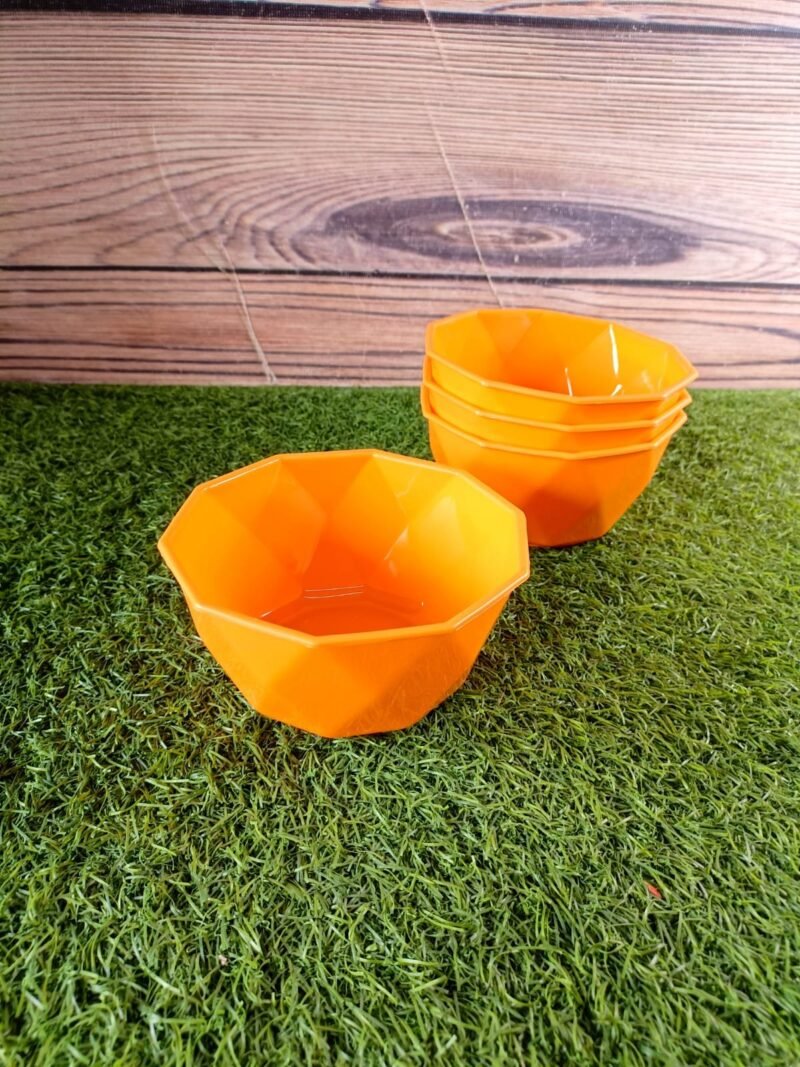 Plastic bowl 500ml (4pcs)