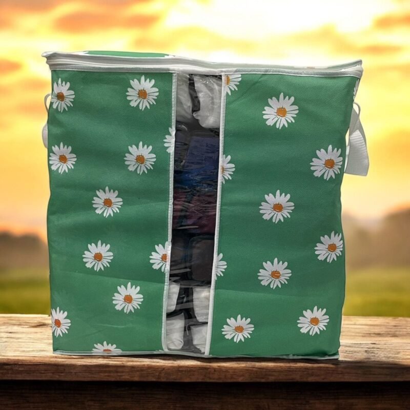 Storage bag printed