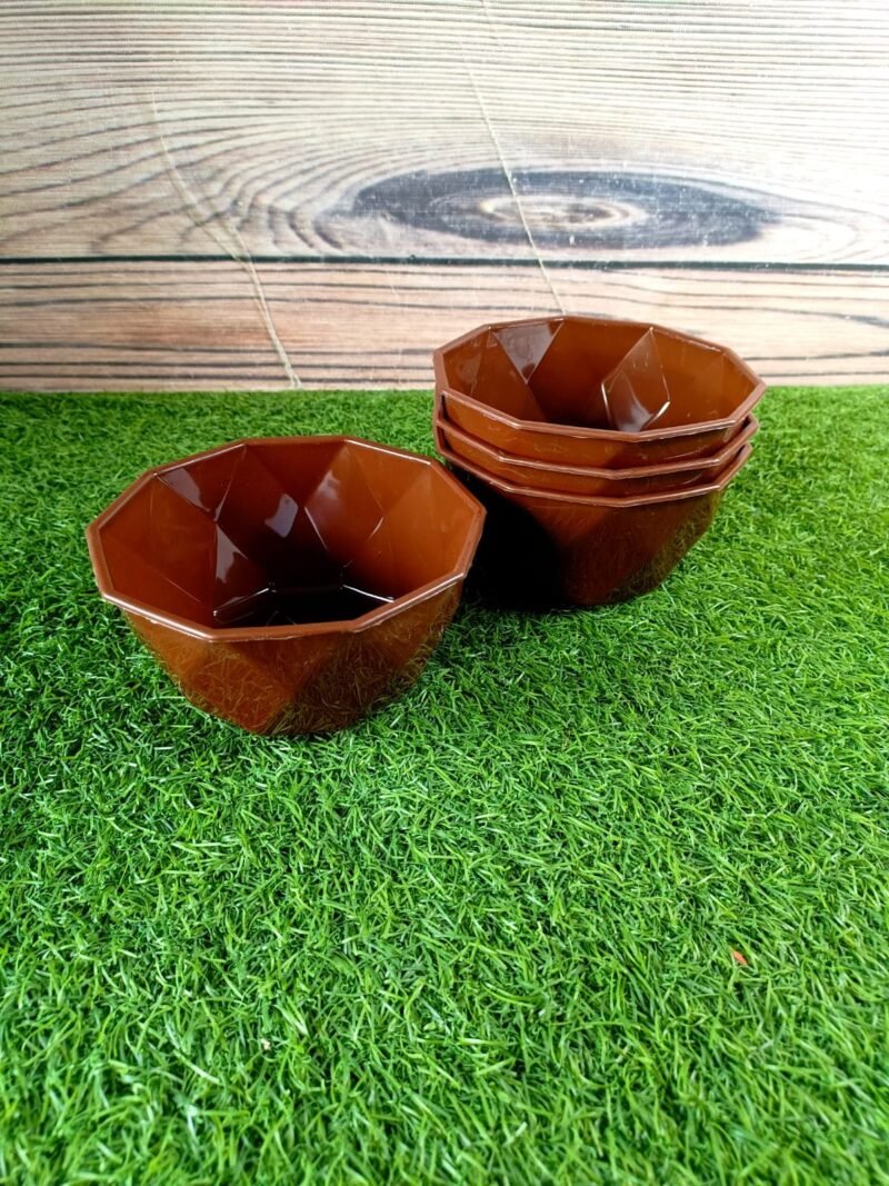 Plastic bowl 500ml (4pcs)