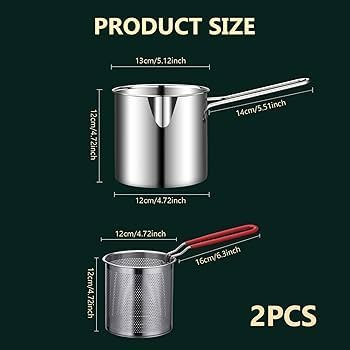 Mini deep fryer bowl (1200ml)
