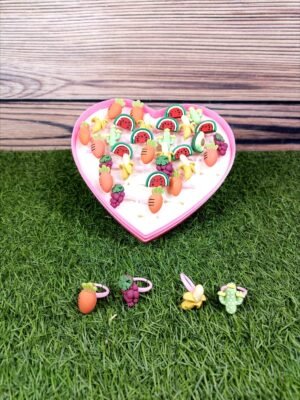 Kids rings (6 pieces)