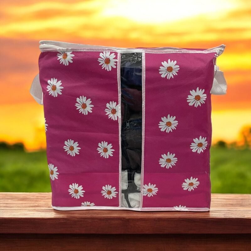 Storage bag printed