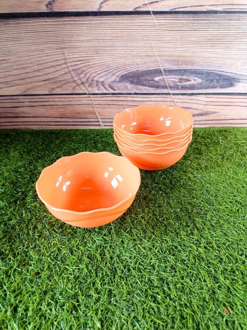 Plastic bowl 400ml (6pcs)