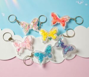 Butterfly Keychain (4pcs)