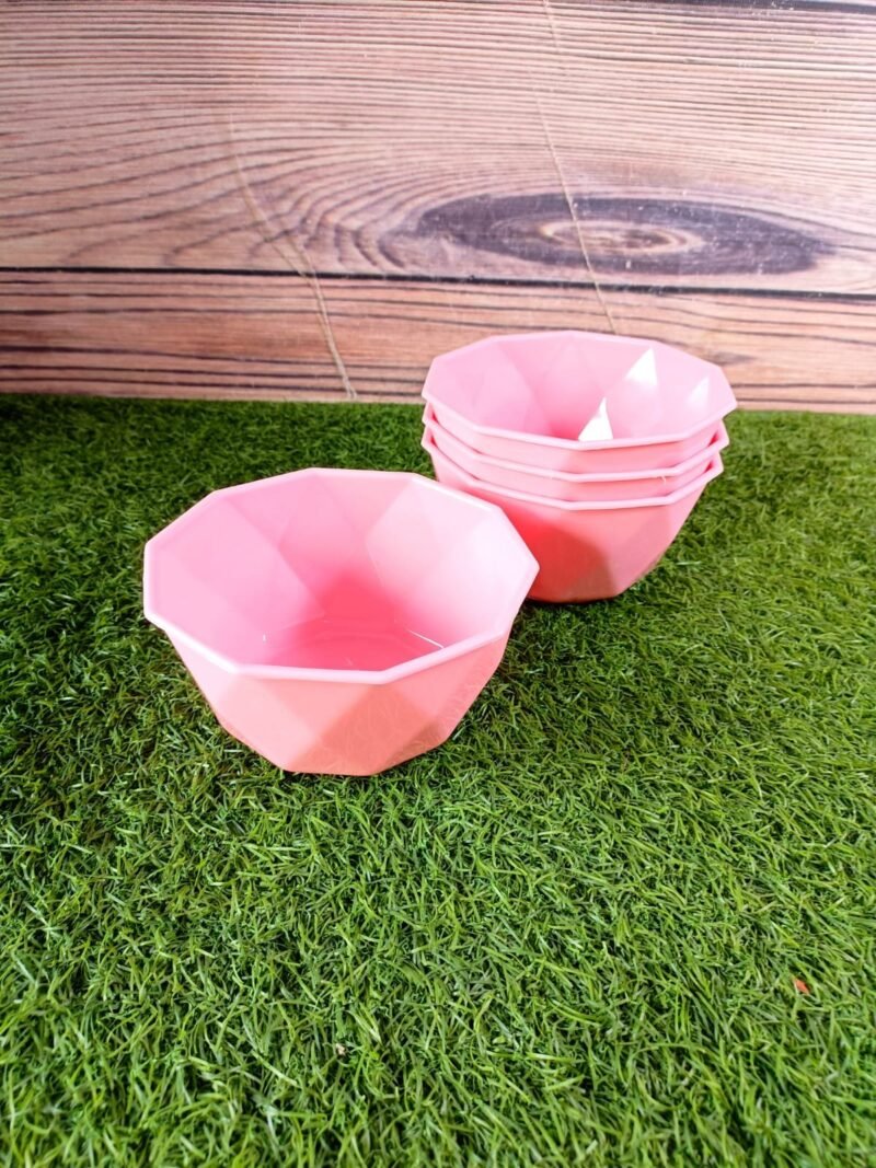 Plastic bowl 500ml (4pcs)