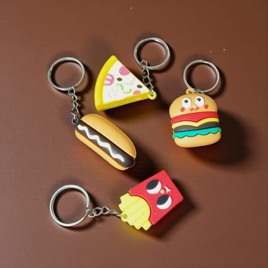 Fast food keychain (2 pcs)