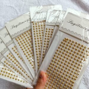 Decorative sticker each card