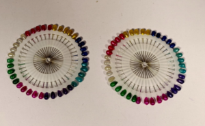 Scarf pin medium (2 packs)