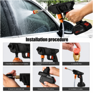 Cleaning gun (rechargeable)
