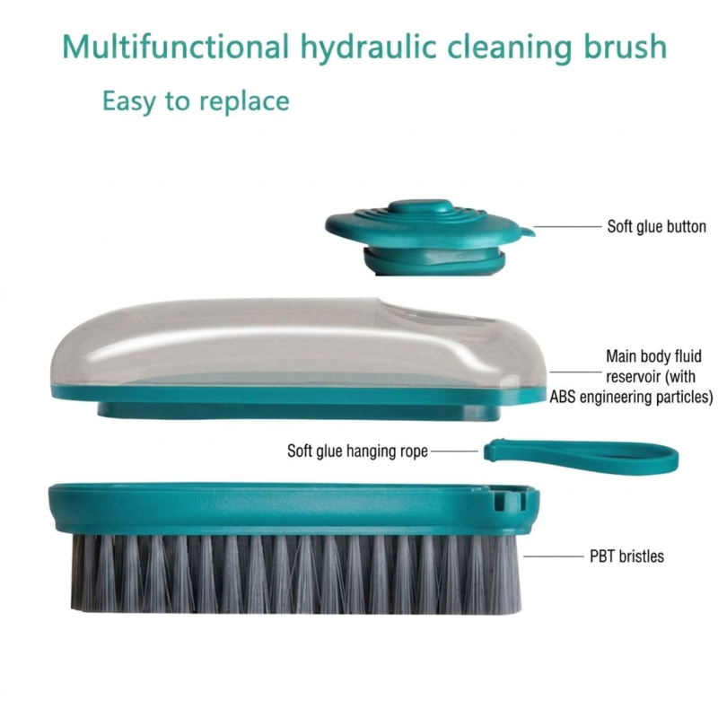 Clothes liquid brush