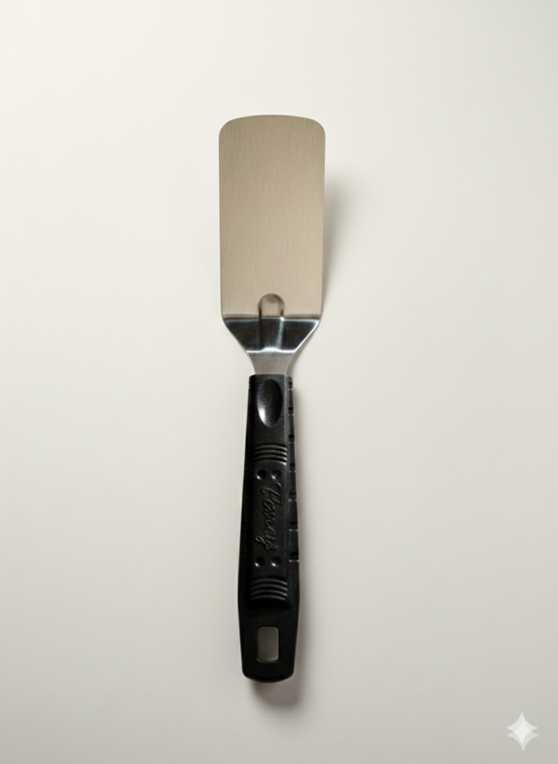 Steel spatula