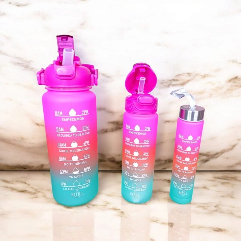 Water bottle 3pcs set