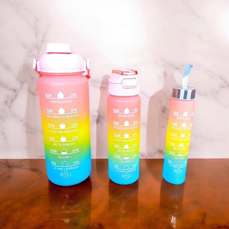 Water bottle 3pcs set