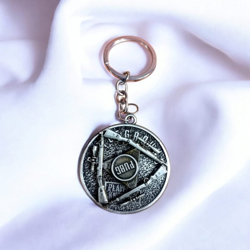 Metal rotating dial Keychain