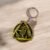 Metal rotating dial Keychain