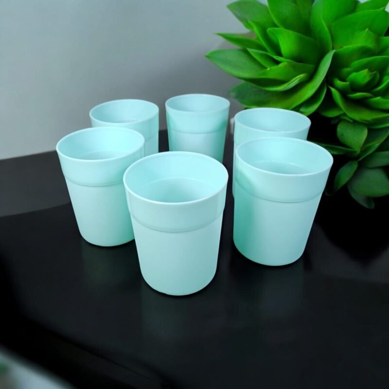 Plastic glass(350ml) 6pcs set