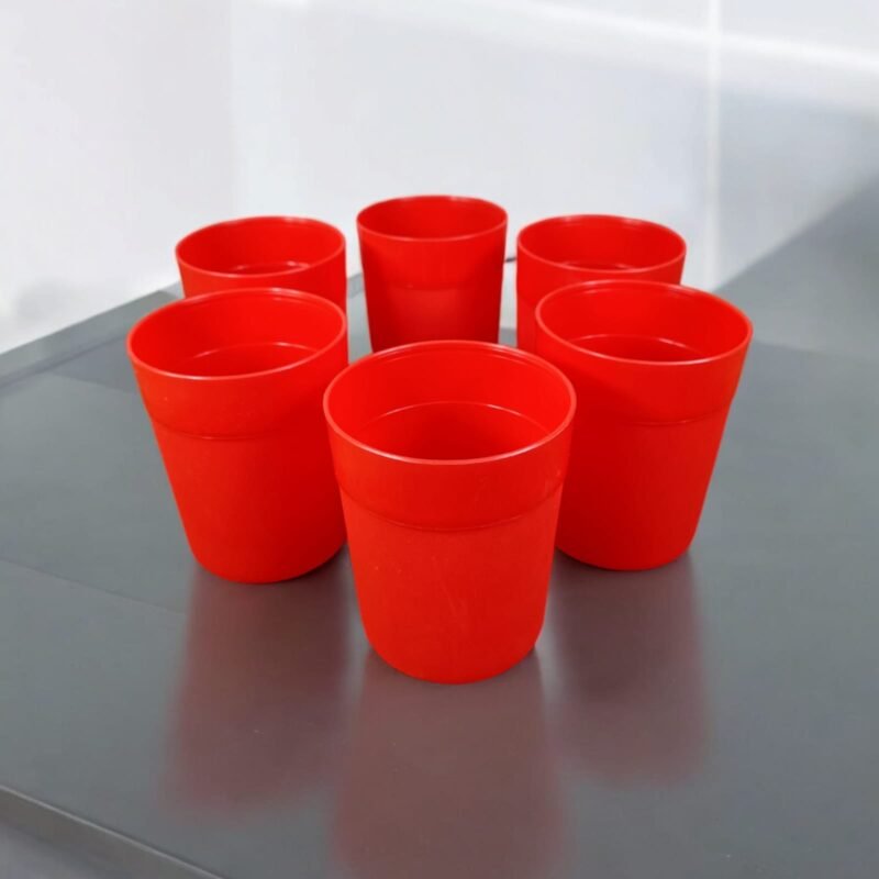 Plastic glass(350ml) 6pcs set