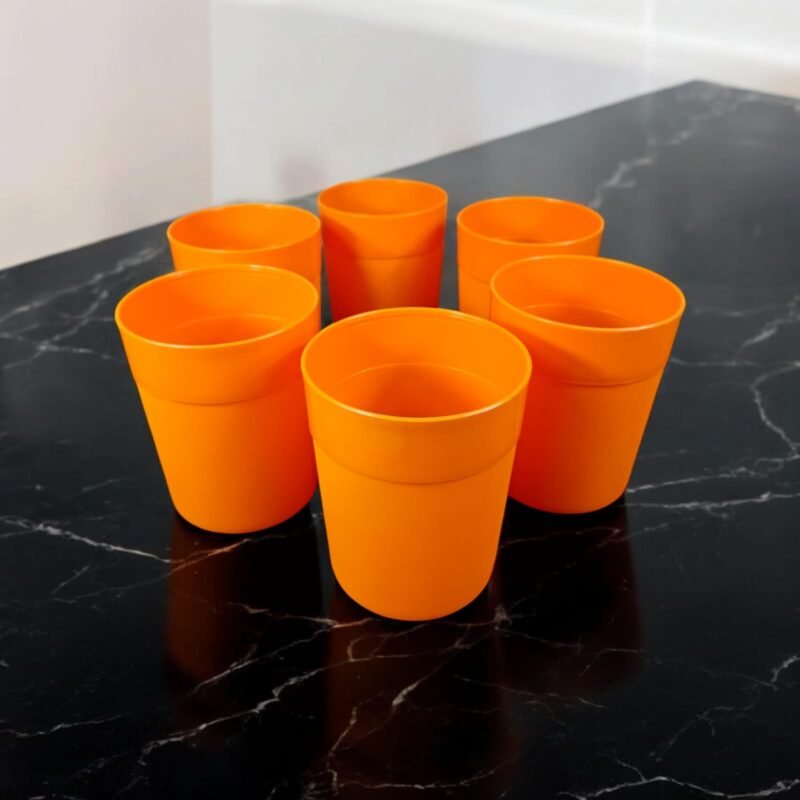 Plastic glass(350ml) 6pcs set