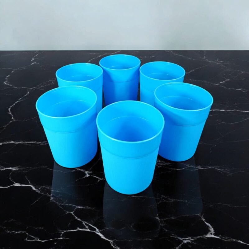 Plastic glass(350ml) 6pcs set