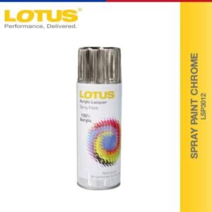 Spray paint (chrome silver color)