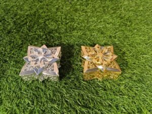 Plastic mini jewellery box (2pcs)