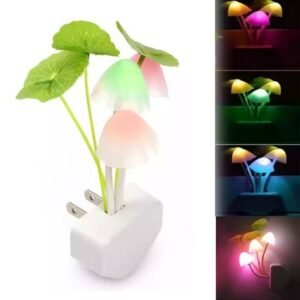Mushroom night sensor light