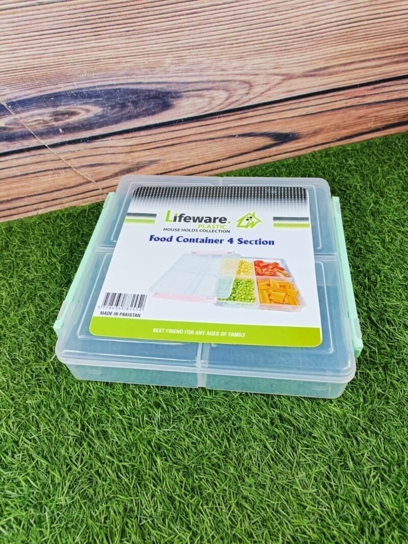 4 Portion Lock Box